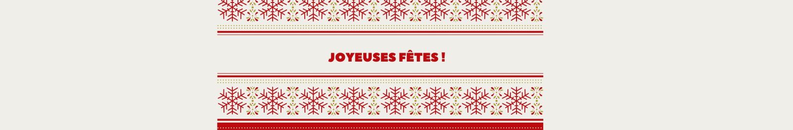 Joyeuses fêtes
