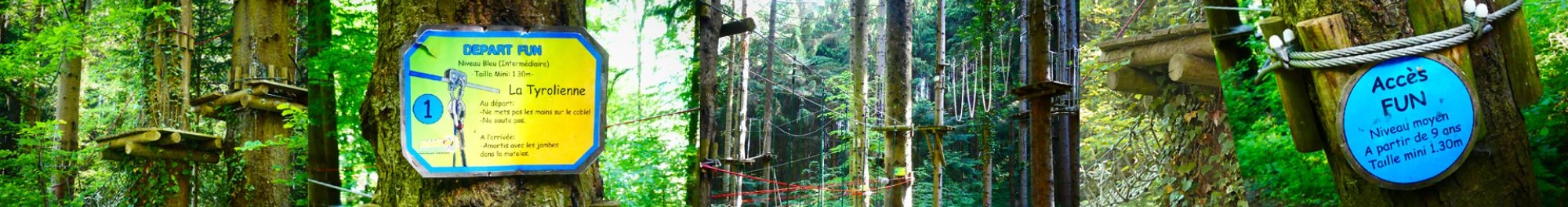 Bandeau - Accrobranche