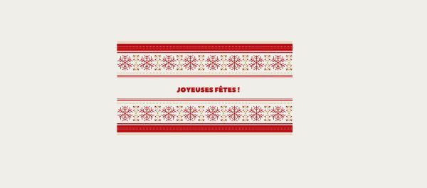 Joyeuses fêtes