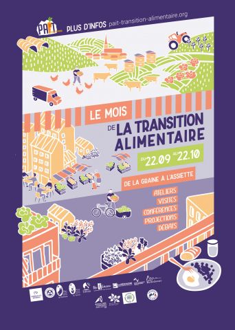 Affiche du mois de la transition alimentaire