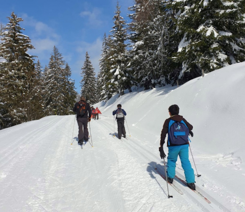 Ski de fond enfants