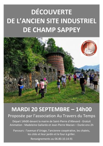 Affiche balade champ sappey