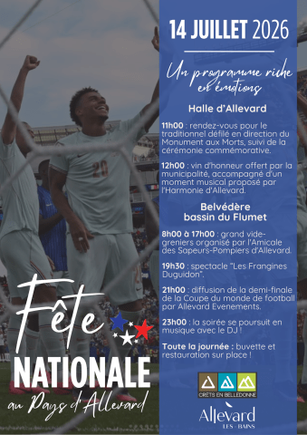Festivités du 14 juillet 2026 sans tir du feu