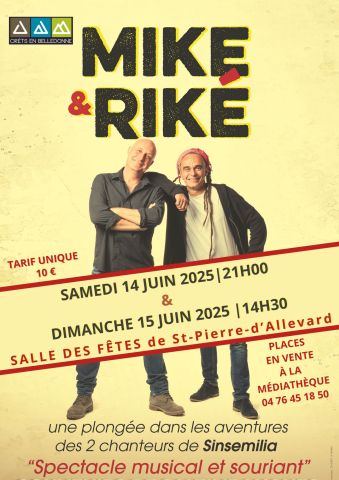visuel du spectacle de Mike et Riké