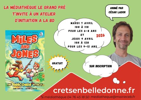 Atelier BD médiathèque