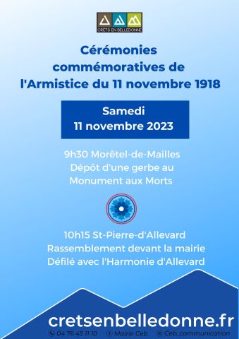 Commémorations du 11 novembre