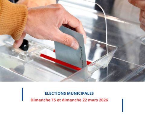 ELECTIONS MUNICIPALES 15 et 22 mars 2026 