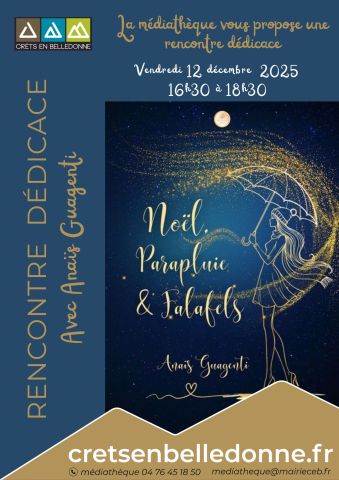 Rencontre dédicace avec Anaïs Guagenti à la médiathèque