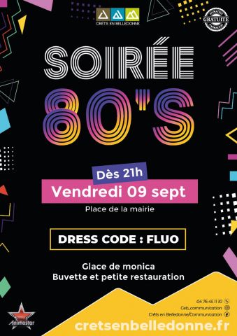 soirée 80's