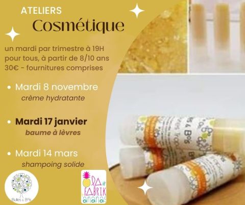 Affiche Atelier cosmétique