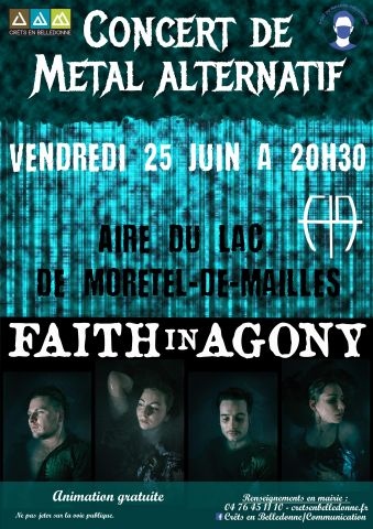 Affiche du concert Faith In Agony