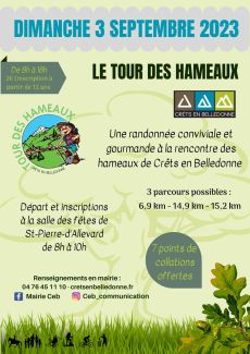 Tour des hameaux 2023