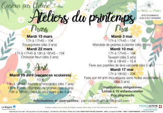 Ateliers curieux de nature à Crêts en Belledonne