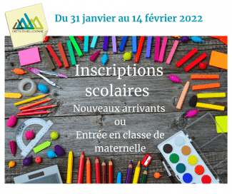 Visuel inscription scolaire