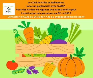 Le CCAS lance une action avec l'AMAP