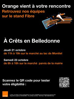 Affiche Orange fibre