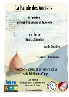 Affiche la parole des anciens