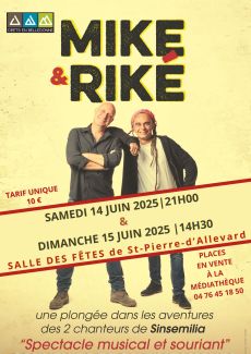 visuel du spectacle de Mike et Riké 