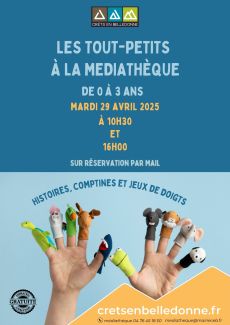 LES TOUT-PETITS A LA MEDIATHEQUE