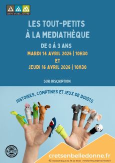 LES TOUT-PETITS A LA MEDIATHQUE