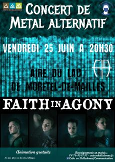 Affiche du concert Faith In Agony